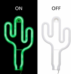 Imagen de Lampara Led Colgante Cactus Verde 26cm