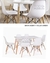 Mesa eames 1.20/1.40 + sillas eames - comprar online