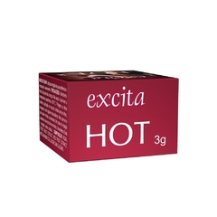 Hot Excita provoca sensação de aquecimento gerando um calor super intenso