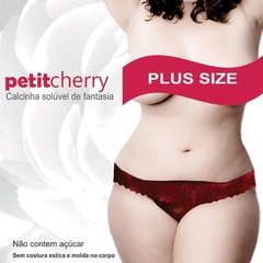 CALCINHA COMESTIVEL PLUS SIZE