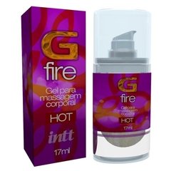 Gel G Fire Hot - Excitante Quente.Causa na mulher forte sensação de excitação.