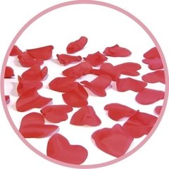 Pétalas de Rosas Perfumadas c/ 150 petalas em formato coração essencia morango - comprar online