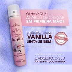 Desodorante íntimo Sofisticatto. Novo aroma de Vanilla (Baunilha)