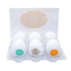 Kit masturbador Egg-caixa com 6 unidades