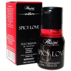 Spicy Love HOT beijável para sexo oral.Esquenta bastante.