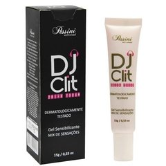 DJ Clit creme feminino excita,aquece, vibra e pulsa. Mix de sensações!