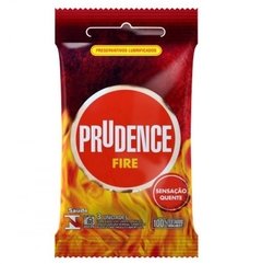 Novo Prudence Fire Preservativo que esquenta!
