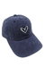 Y1894 CAP GASTADA CORAZON BORDADO - comprar online