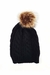 K-NIT POP - GORRO TEJIDO CON POMPÓN SIMIL PIEL Q402 - comprar online