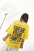 Remera Break Your Limits Amarilla