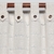 Imagen de Juego de Cortina Rústica de cocina - 2 paños de 1.40 x 1.35 m.