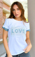 Remera Love jean