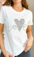 Remera Love strass - comprar online