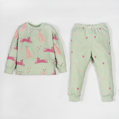 Precio Unitario: $10.900 - QL215010301 - Pijama Lepi Verde - comprar online