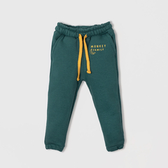 Precio Unitario: $7.600 - QL212011001 - Jogger Friza Verde Monkey - comprar online