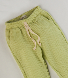 Precio Unitario: $5500 - PL212040301 - Pantalon Cotton Pistacho - comprar online