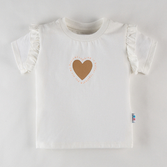 Precio Unitario: $4100 - PL216020201 - Remera Heart Beige