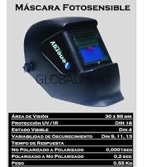 MASCARA DE SOLDAR FOTOSENSIBLE ENERGY Wm 40 c - comprar online