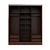 Placard Nature Premium - 3 Puertas Corredizas 1,80 Mts -