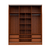 Placard Nature Premium - 3 Puertas Corredizas 1,80 Mts - - tienda online