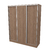 Placard Nature Premium - 3 Puertas Corredizas 1,80 Mts -