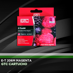 CARTUCHO GTC 206M MAGENTA