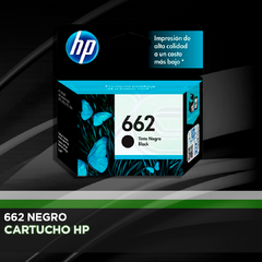 CARTUCHO HP 662 NEGRO