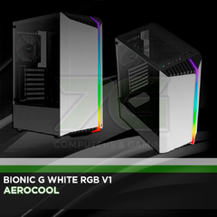 AEROCOOL BIONIC G V2 WHITE RGB