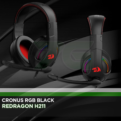 Redragon H211 Cronus RGB Black