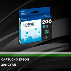 CARTUCHO EPSON 206 CYAN