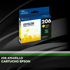 CARTUCHO EPSON 206 AMARILLO