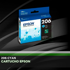 CARTUCHO EPSON 206 CYAN