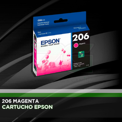 CARTUCHO EPSON 206 MAGENTA