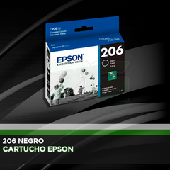 CARTUCHO EPSON 206 NEGRO