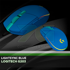 Logitech G Series G203 Ligthsync Blue