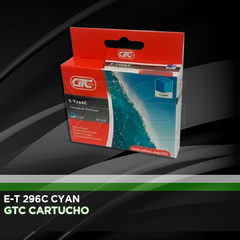 CARTUCHO GTC 296C CYAN