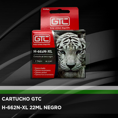 CARTUCHO GTC 662 XL NEGRO