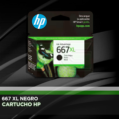 CARTUCHO HP 667 NEGRO