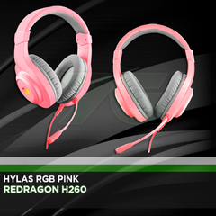 Redragon H260 Hylas RGB Pink