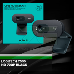 Webcam Logitech C505 720p 30fps