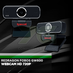 Redragon Webcam Fobos Gw600 720p