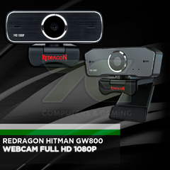 Redragon Webcam Hitman Gw800 1080p