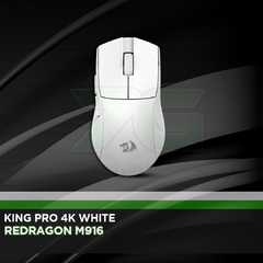 Redragon M916 K1ng PRO 4K White