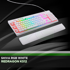 Redragon K512 Shiva RGB White