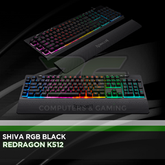 Redragon K512 Shiva RGB Black