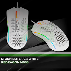 Redragon M988 Storm Elite White