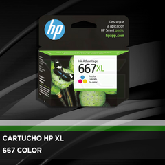 CARTUCHO HP 667 XL COLOR