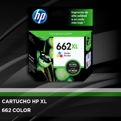CARTUCHO HP 662 XL COLOR