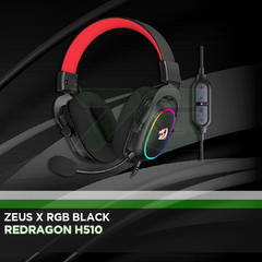 Redragon H510 Zeus X RGB Black