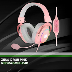 Redragon H510 Zeus X RGB Pink